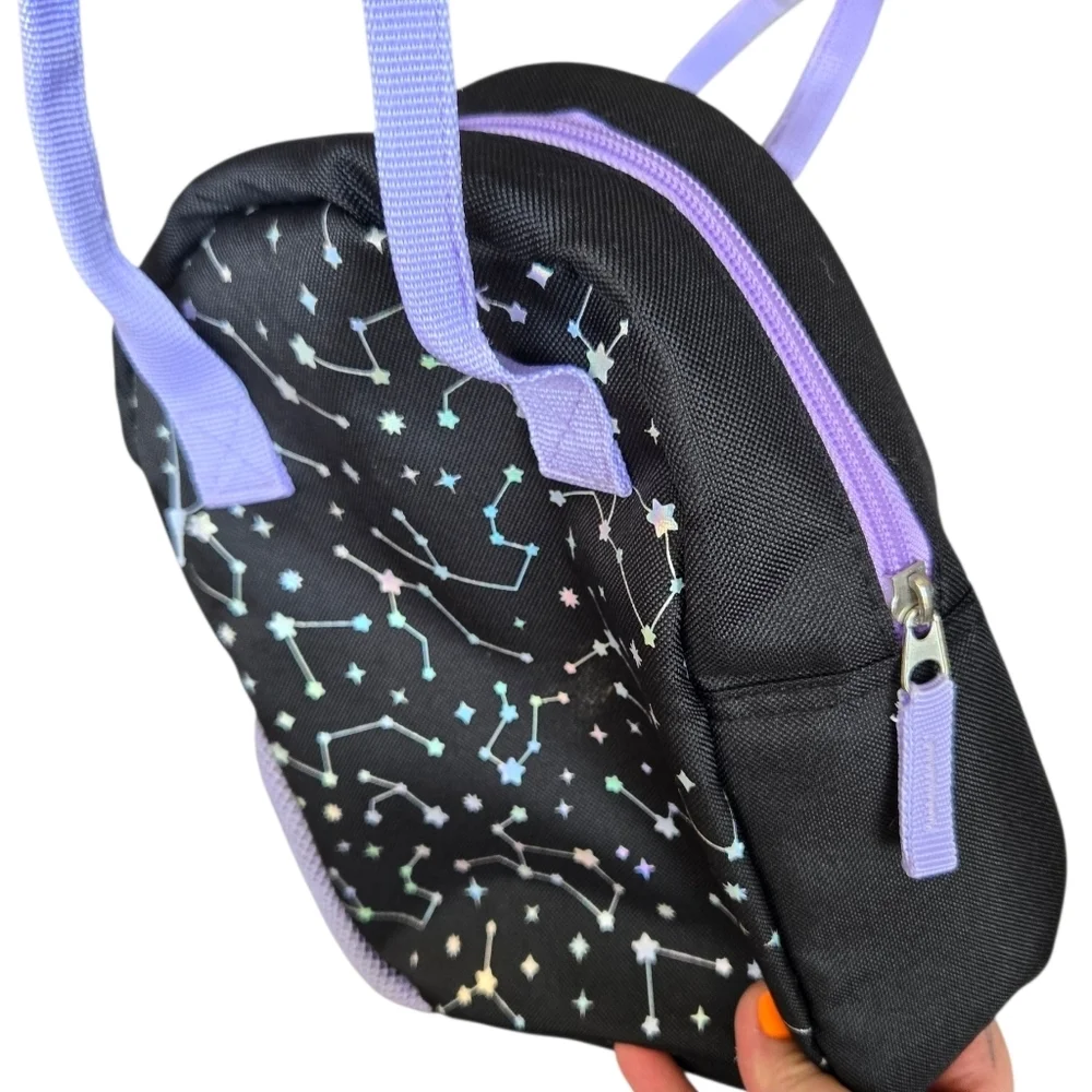 Yoobi Kids Constellation Lunch Box- Black and Purple